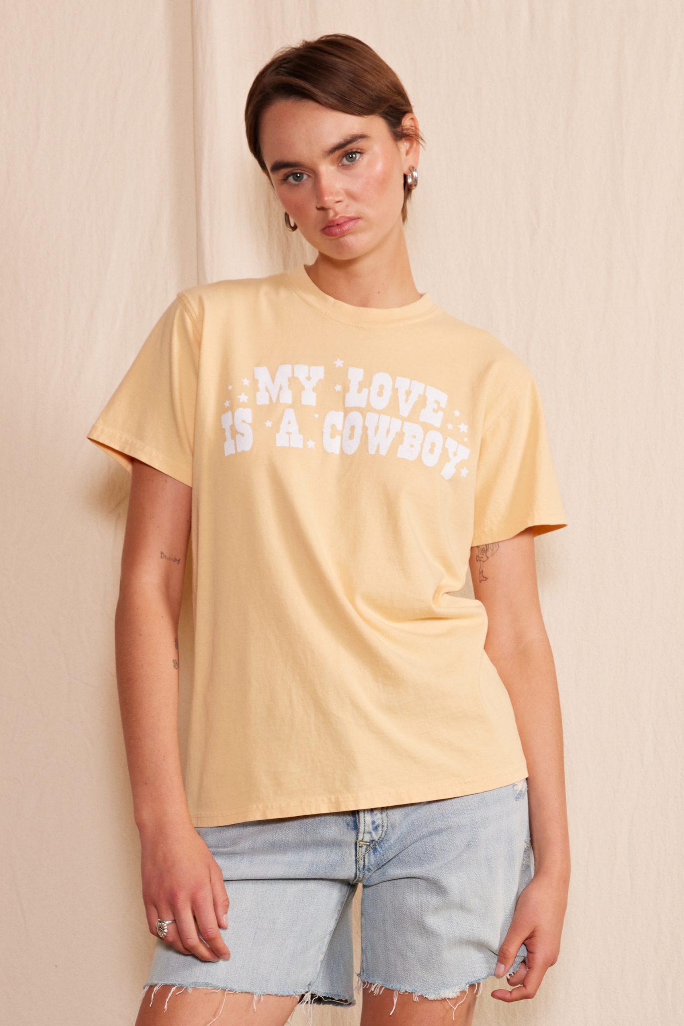 "my Love Is a Cowboy" T-shirt in XS - Love Stings Cowboy Shirt (top)