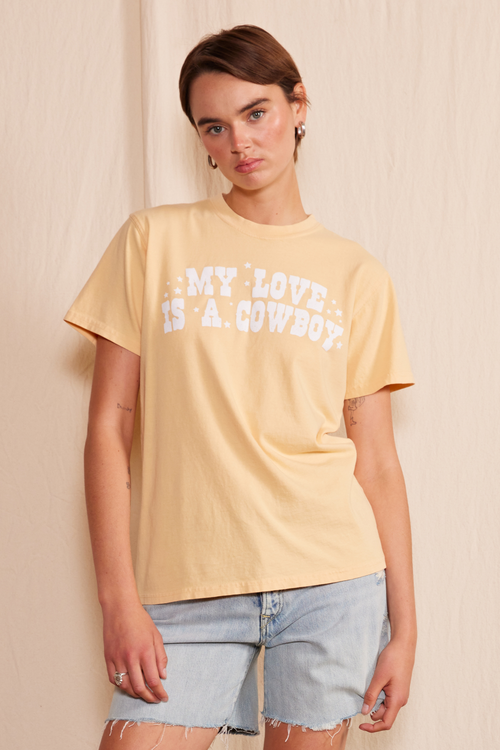 "my Love Is a Cowboy" T-shirt in XS - Love Stings Cowboy Shirt (top)