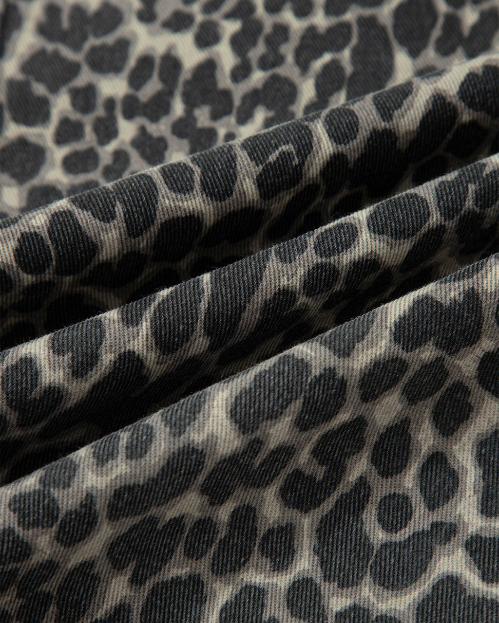 Naeve Leopard Print High Waist Barrel Jeans Black view 5 (bottom) - navy leopard jeans, old navy leopar - shop at us.meeeshop