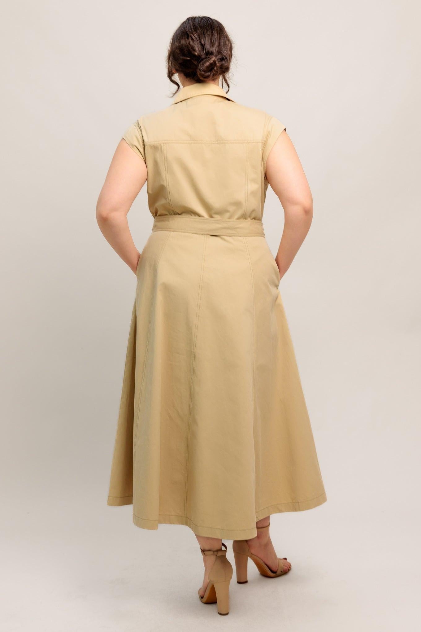 Natural Instinct Woven Midi Dress view 9 - Natural Instincts Dress