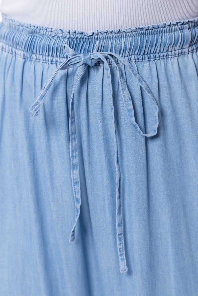 Nell Skirt (chambray) in XL view 5 - Women'S Chambray Skirt