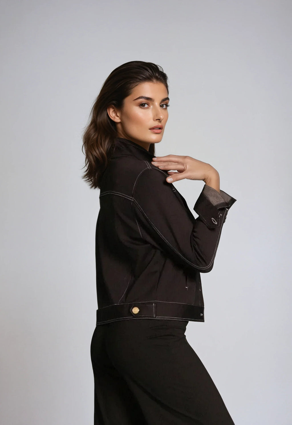 Neo-tech Jacket - Black L view 4 (layer) - neo jackets, neon tech jacket, neo tech clothes - shop at us.meeeshop