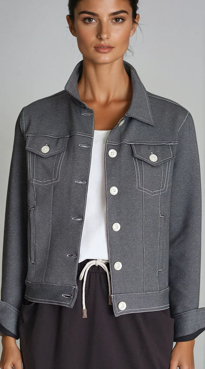 Neo-tech Jacket - Charcoal Grey in L view 4 - Neo Jackets (layer)