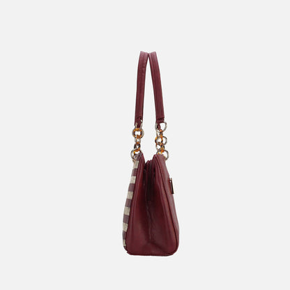 Nevaeh Shoulder Bag in Chocolate view 4 - Nevaeh Backpack