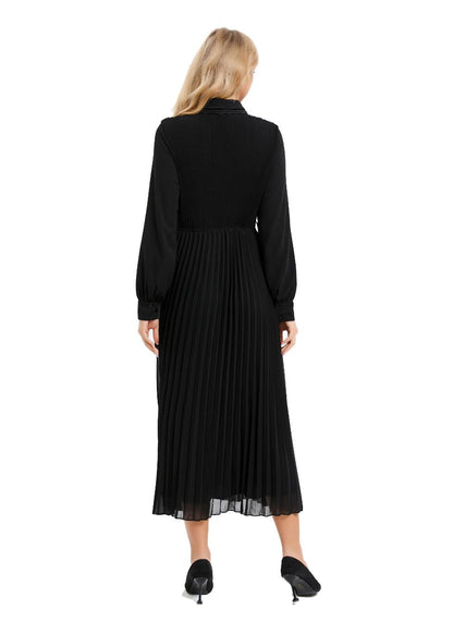 Nightbloom Pleated Midi Dress view 7