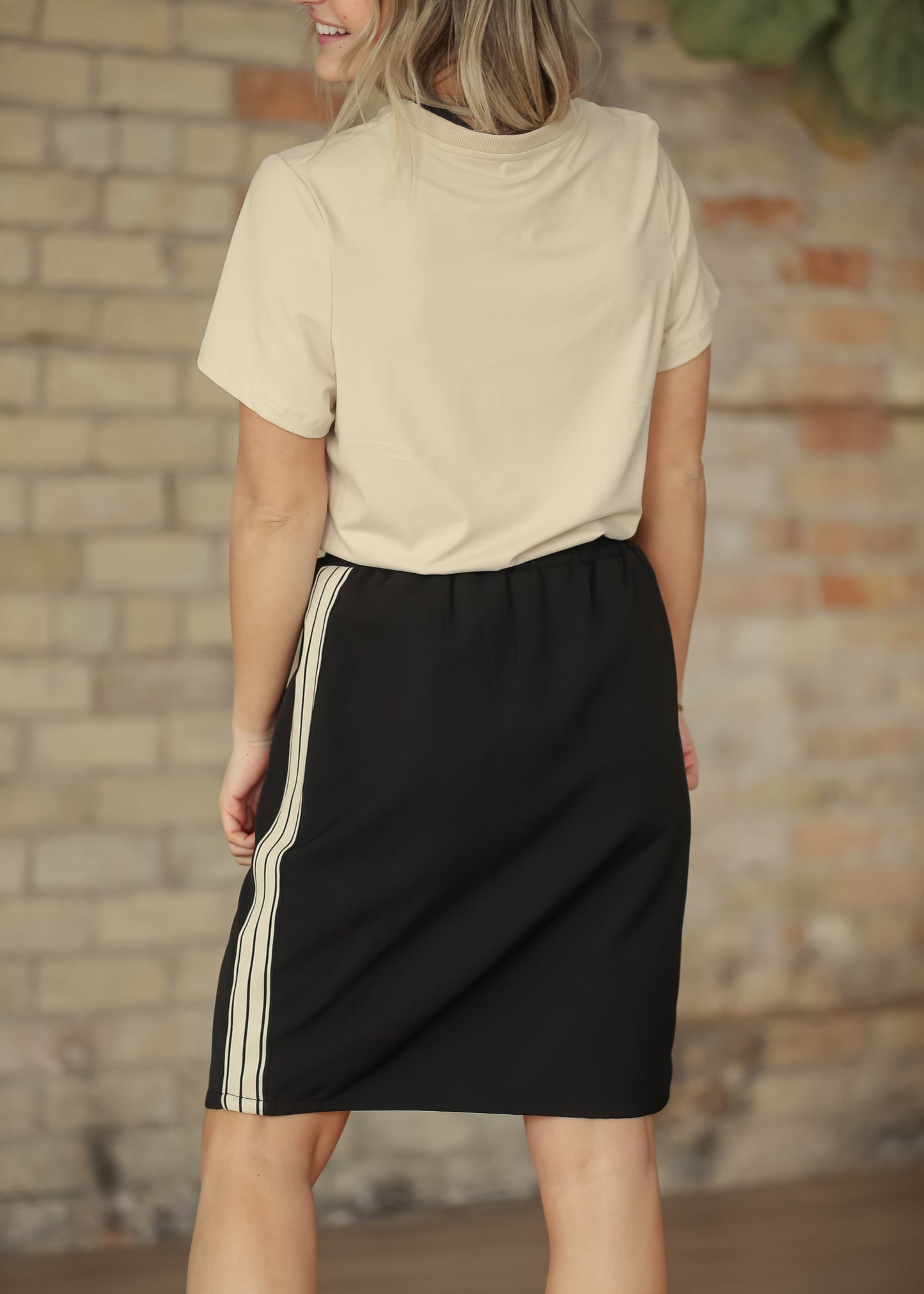 Nina Mid-rise Track Skirt view 14 - Khaite Nina Midi Skirt