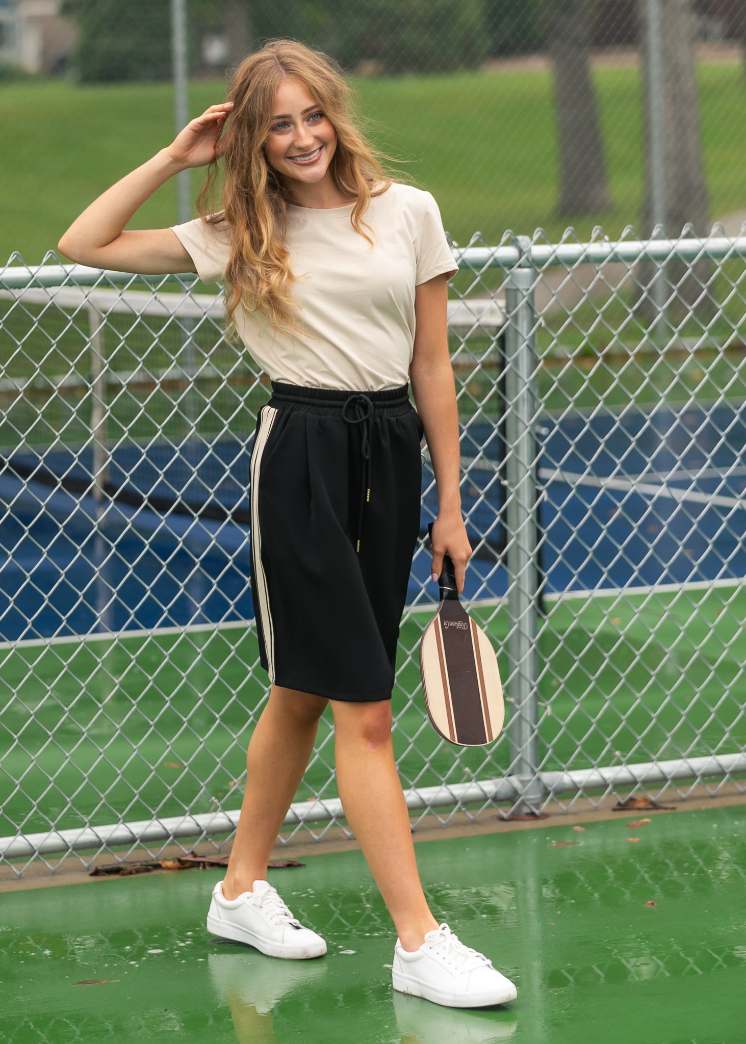 Nina Mid-rise Track Skirt view 23 - Khaite Nina Midi Skirt