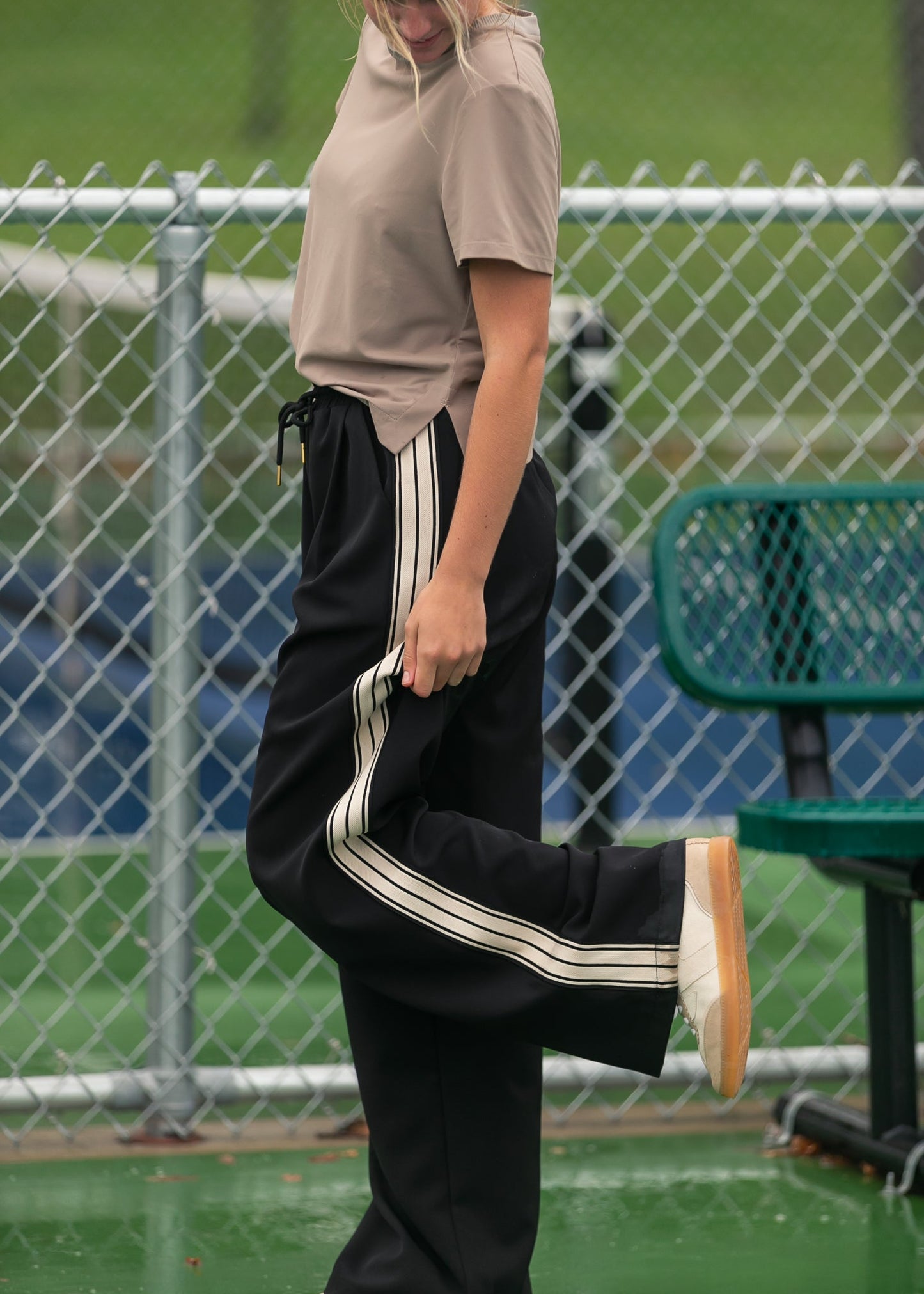 Nina Wide Leg Track Pants view 23 - Nina Wide Leg Pants (bottom)