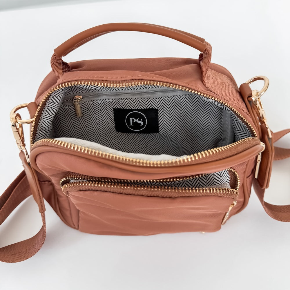 Nisha Nylon Crossbody Bag view 11 (bag) - nisha nylon crossbody bag, nylon crossbody bag medium size, n - shop at us.meeeshop