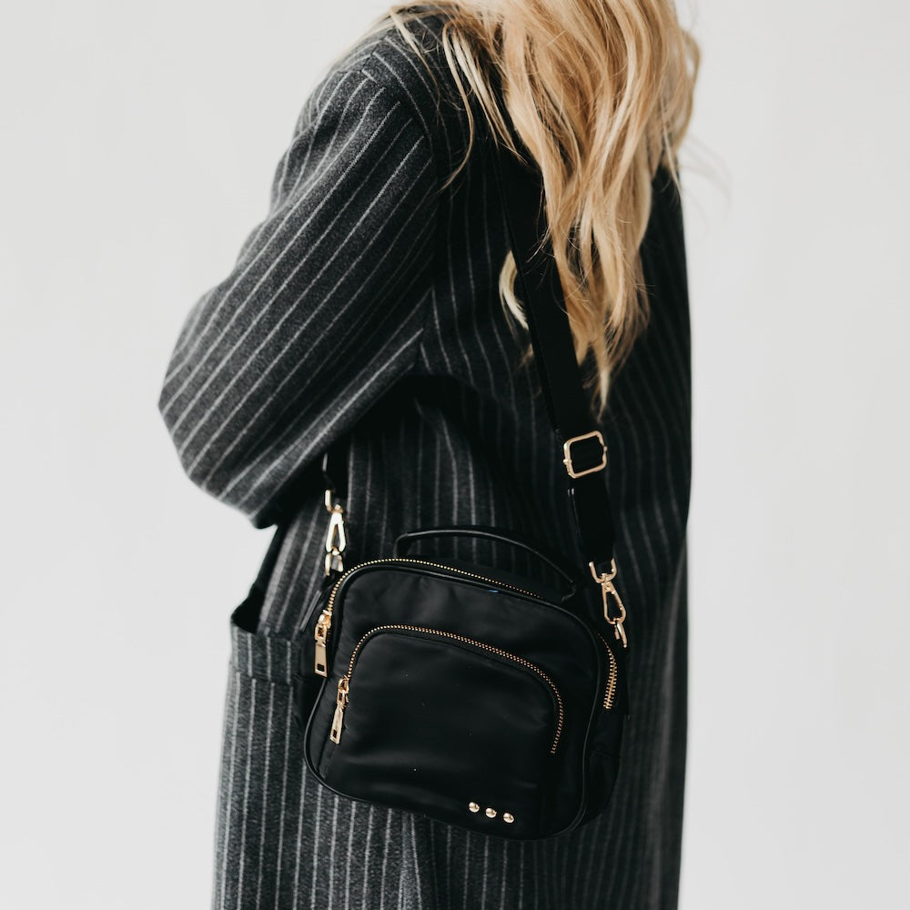 Nisha Nylon Crossbody Bag view 7 (bag) - nisha nylon crossbody bag, nylon crossbody bag medium size, ny - shop at us.meeeshop