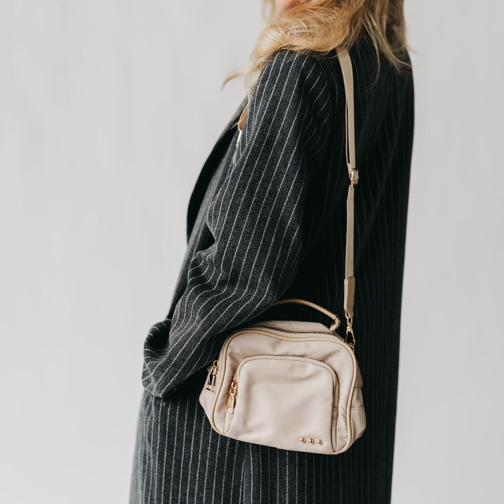Nisha Nylon Crossbody Bag view 8 (bag) - nisha nylon crossbody bag, nylon crossbody bag medium size, ny - shop at us.meeeshop