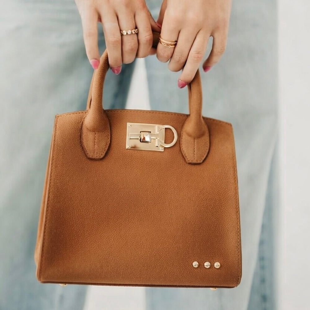 Nixie Nubuck Small Tote view 4 - Nixie Boots (bag)