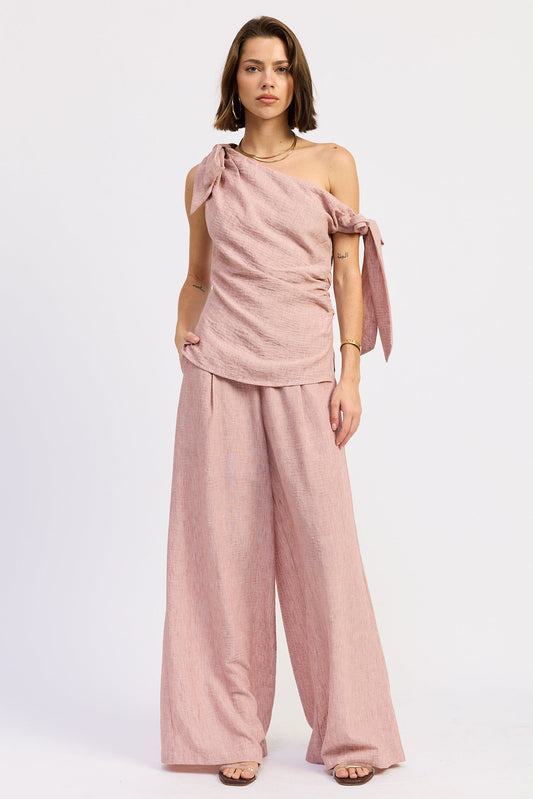 Noelia Pants in Rose - Noelia Pants Brandy (bottom)