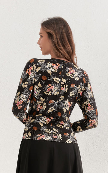 Noir Meadow Top - MeeeShop Women's Fashion