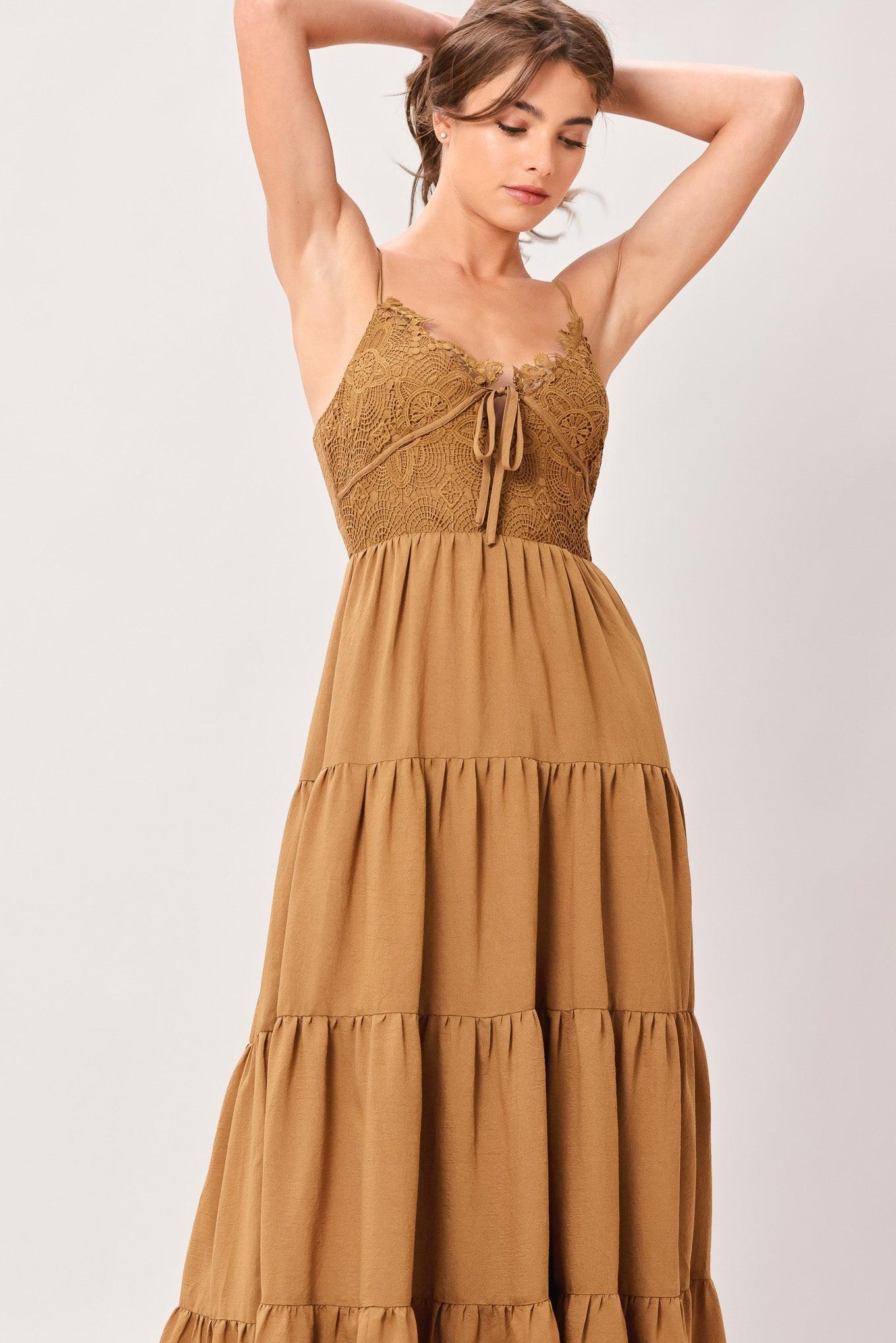 Nomad Bloom Woven Maxi Dress view 10