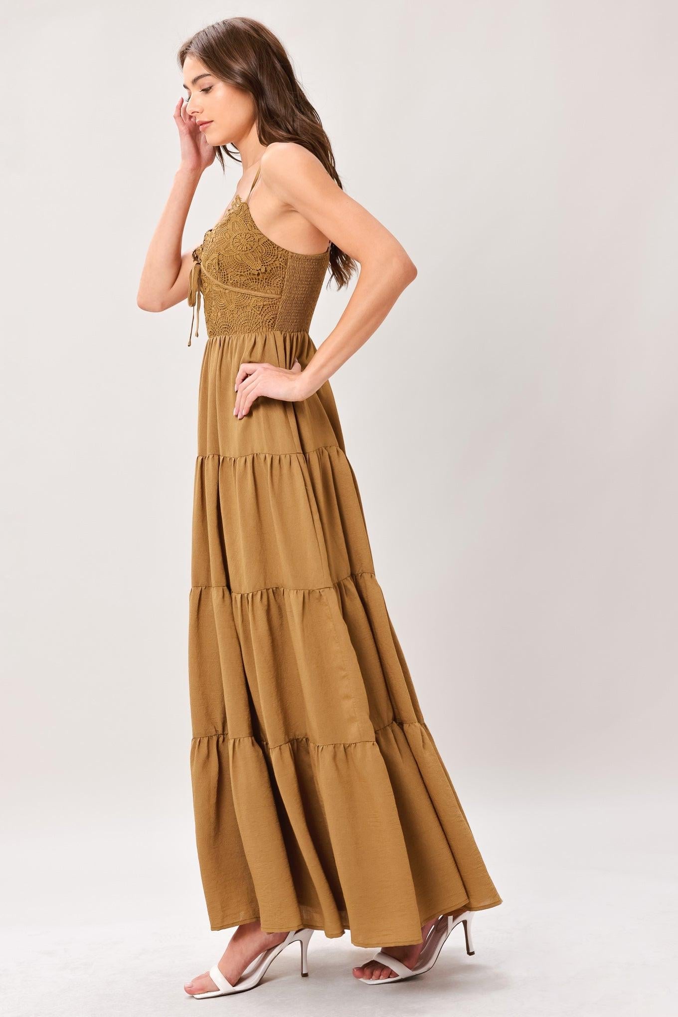 Nomad Bloom Woven Maxi Dress view 11