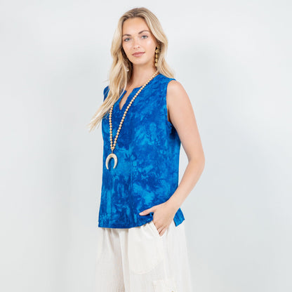 Nova Top -100% Cotton Gauze in Island/ Size OSFM view 9 - Nova 100 Top Songs