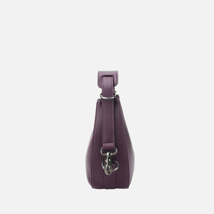 Nylah Shoulder Bag in Charcoal Gray view 5 - Nayla Shoulder Bag