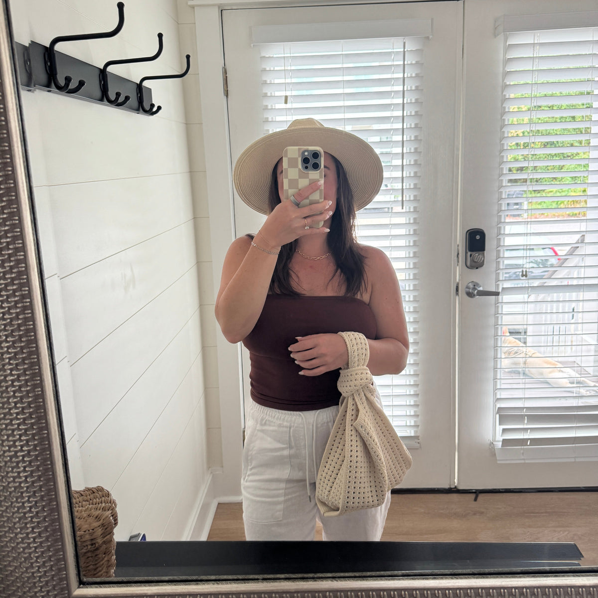 Oat Crochet Handbag view 10