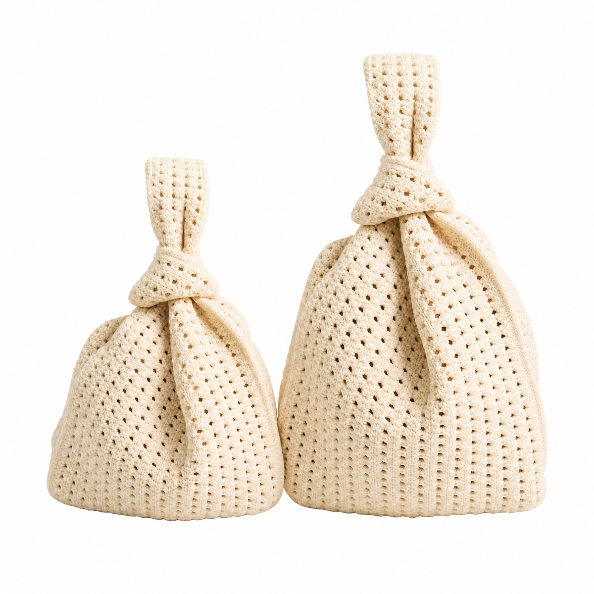 Oat Crochet Handbag view 6