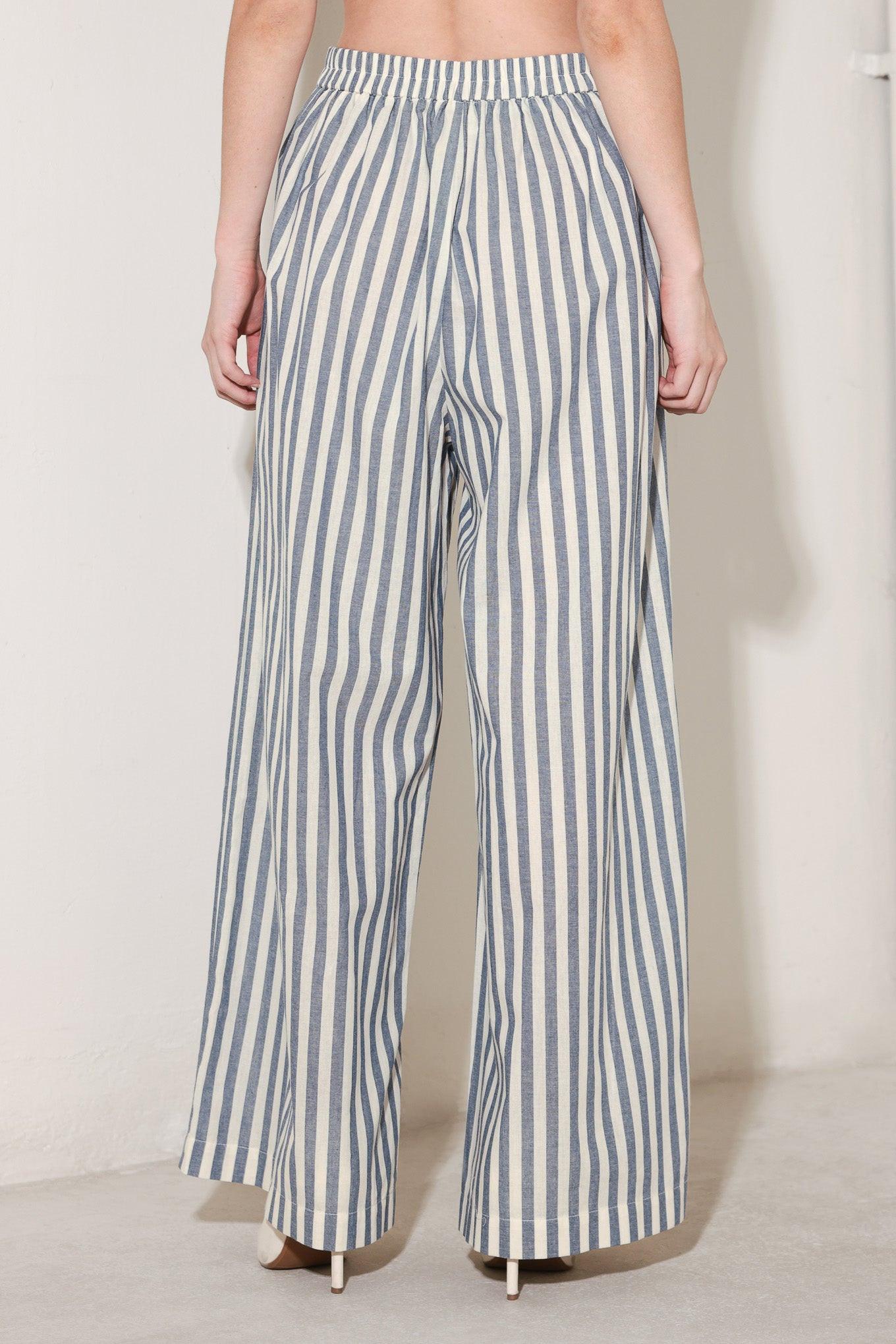 Ocean Drive Rhythm Woven Pants in BLUE/NATURAL view 5 - Ocean Drive Jeans (bottom)