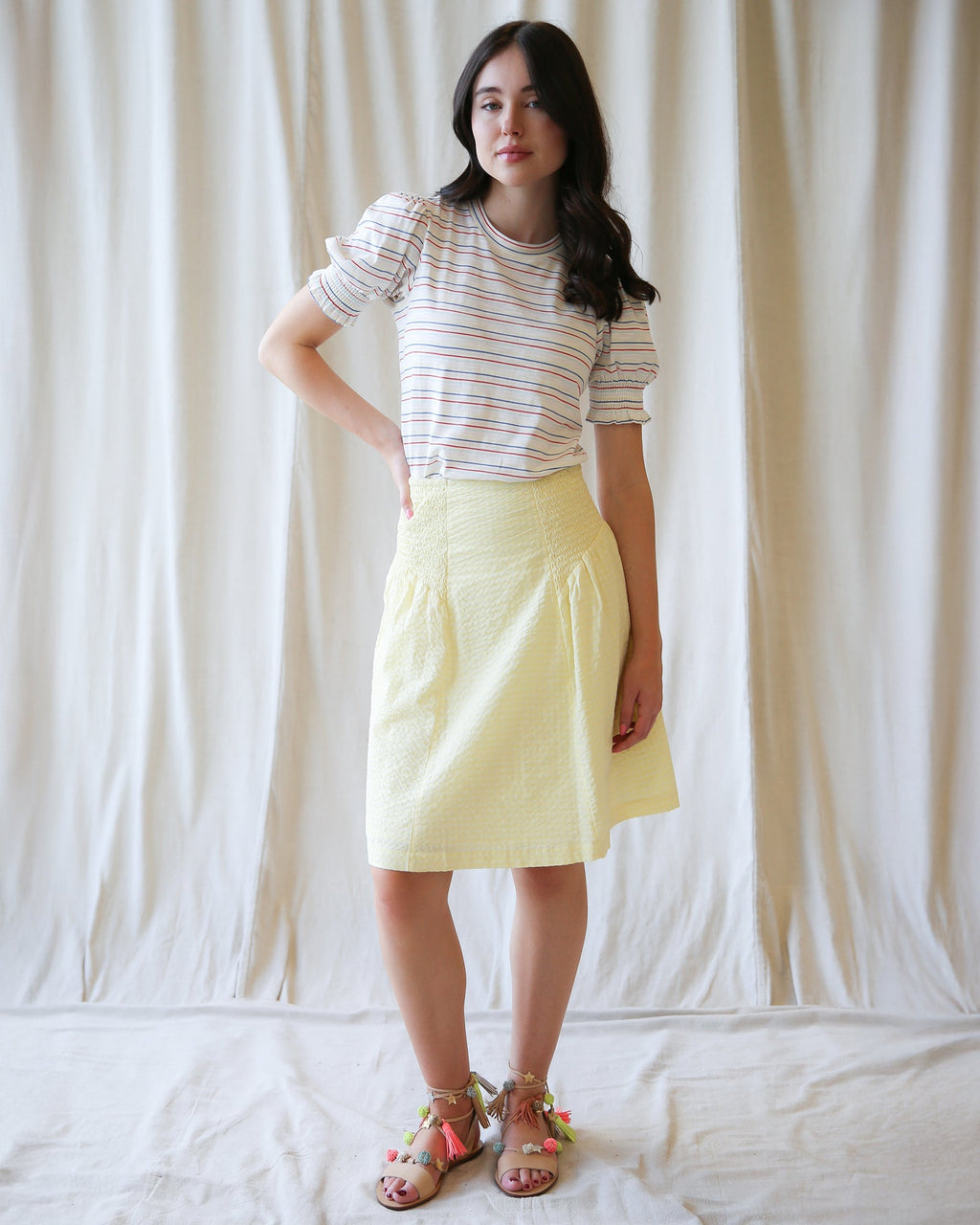 Off the Clock Skirt L view 4 (skirt) - clock skirt, off clock skirt - shop at us.meeeshop