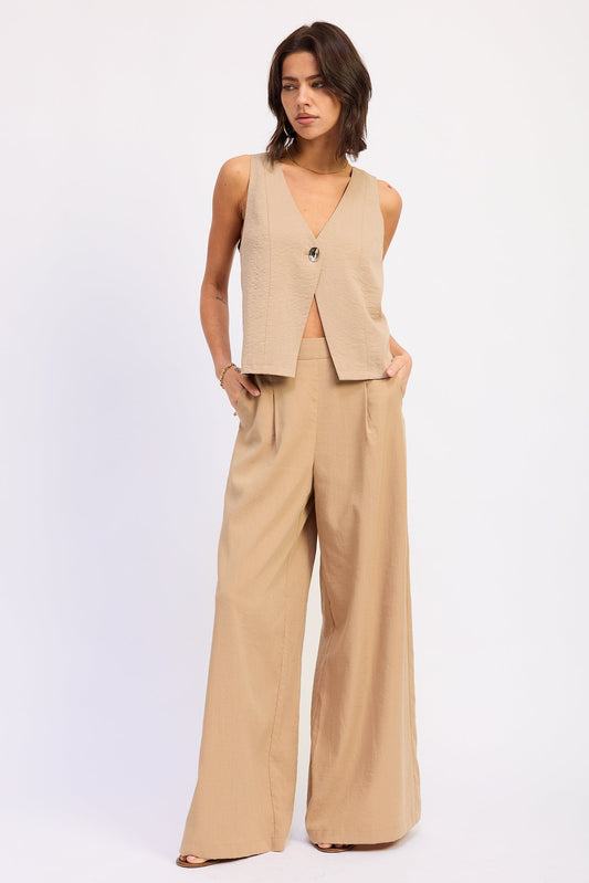 Olea Pants in Coffee - A View Olea Pants (bottom)