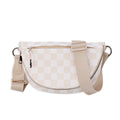 Olivia Nylon Check Foldover Crossbody view 14 (bag) - foldover crossbody, check foldover crossbody - shop at us.meeeshop