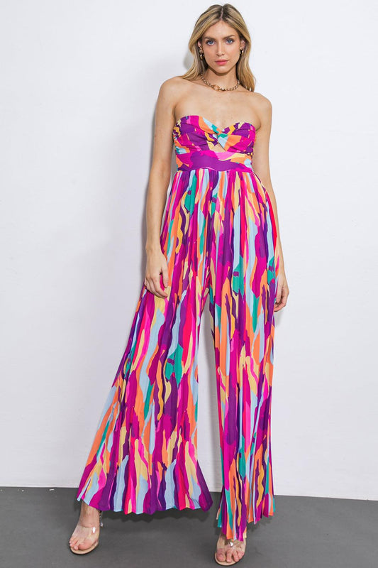 One Thing at a Time Woven Jumpsuit in MULTI - Thing One Jumpsuit (one-piece)