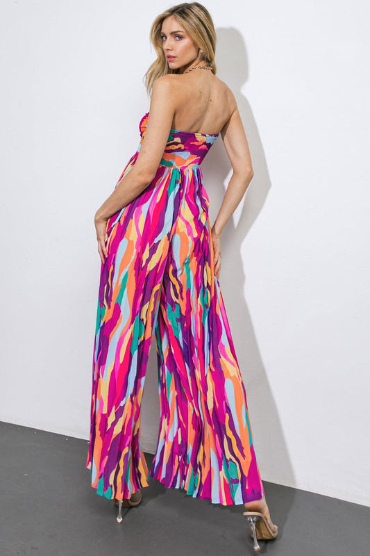 One Thing at a Time Woven Jumpsuit in MULTI view 2 - Thing One Jumpsuit (one-piece)