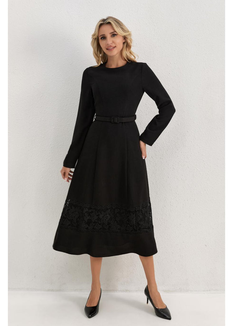 Opera Lace Hem Midi Dress L view 4 (dress) - opera sport lace dress, phantom.of the opera lace dress, d - shop at us.meeeshop