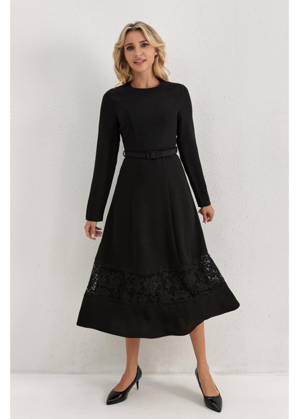 Opera Lace Hem Midi Dress view 6 - Opera Sport Lace Dress