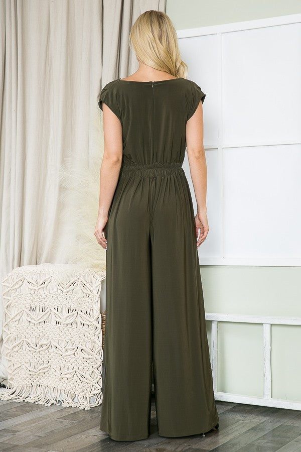 Orange Farm Wide Leg Jumpsuit view 12 - Wide Leg Jumpsuit Women (one-piece)