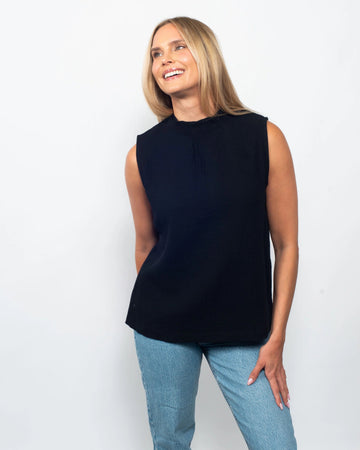 Organic Cotton Gauze Halter Top - MeeeShop Women's Fashion
