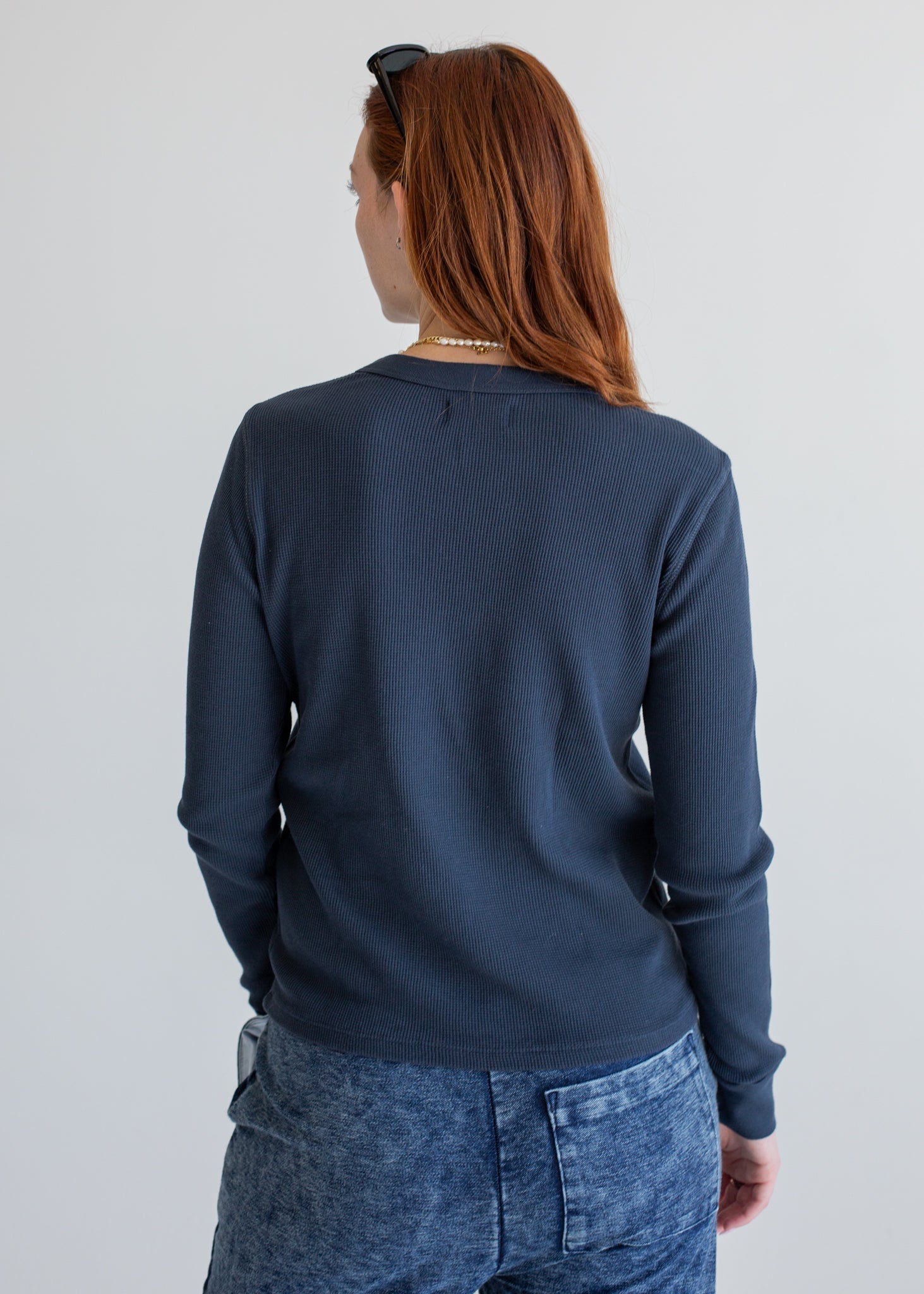 Organic Thermal Long Sleeve in M view 3 (piece)