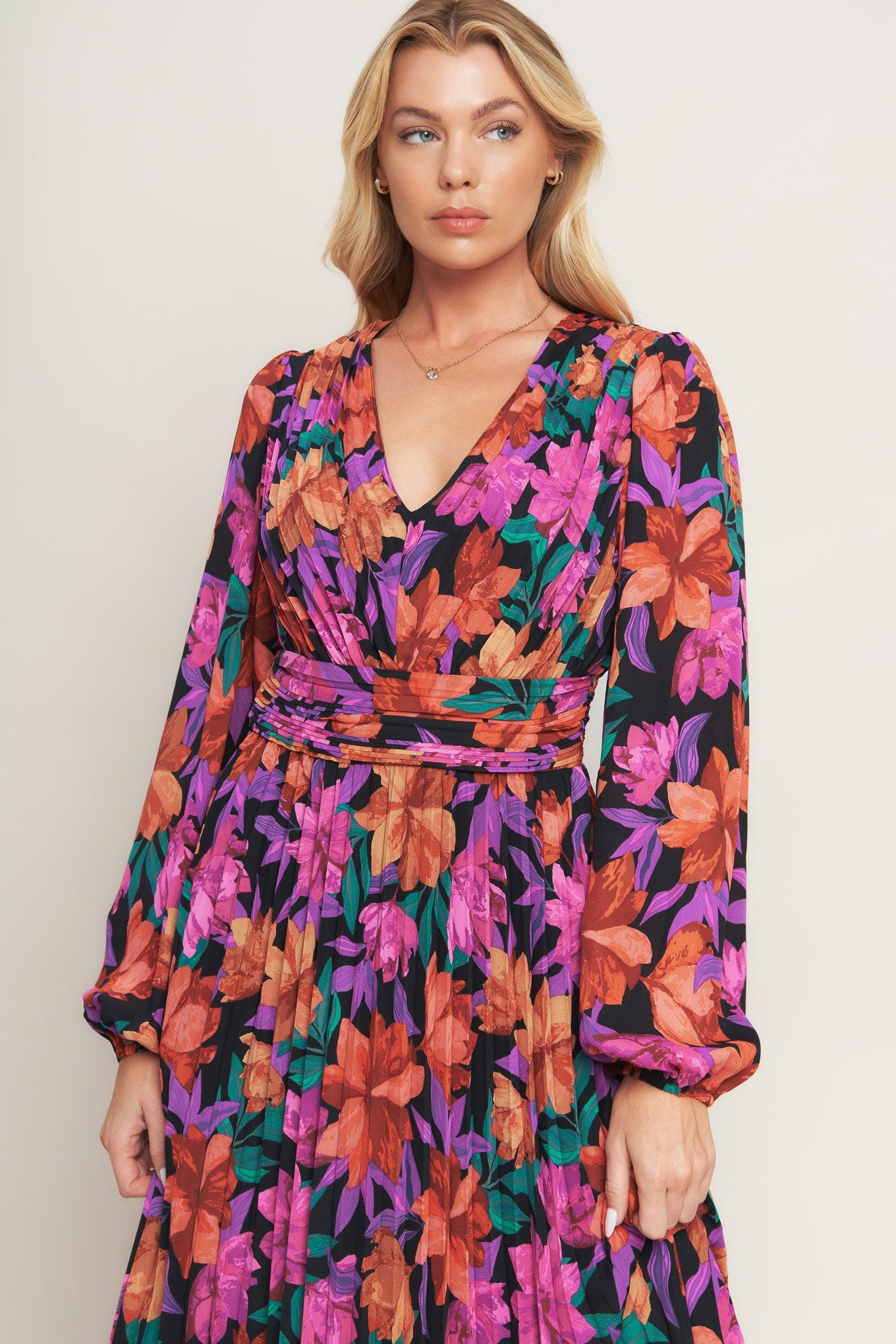 Our Beautiful Love Woven Midi Dress view 4 - A Beautiful Dress