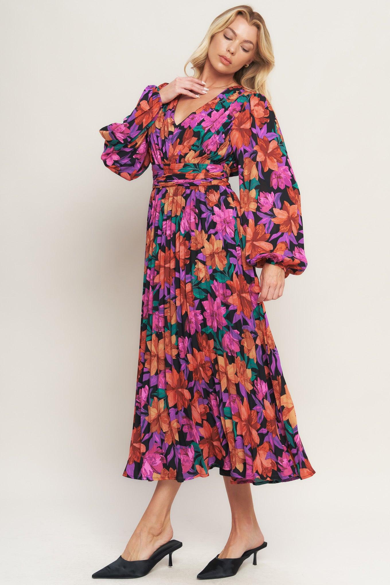 Our Beautiful Love Woven Midi Dress view 5 - A Beautiful Dress