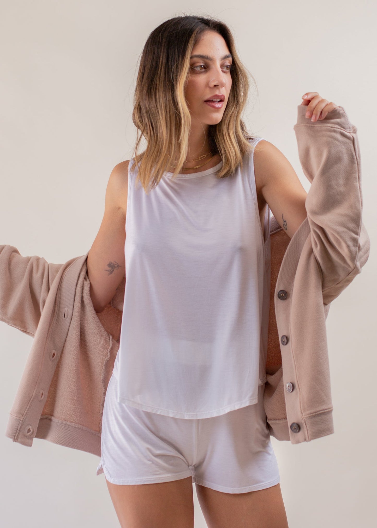 Oversized Cardigan in XS view 3 - Relaxed Fit - Oversized Cardigan Women (top)
