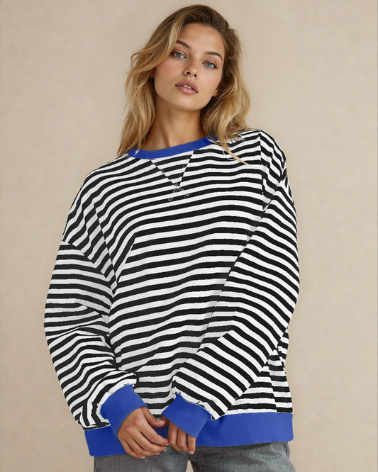 oversized sweatshirt black Oversized Sweatshirt - Black view 2 (top) - shop at us.meeeshop