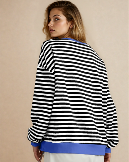 oversized sweatshirt black Oversized Sweatshirt - Black view 3 (top) - shop at us.meeeshop