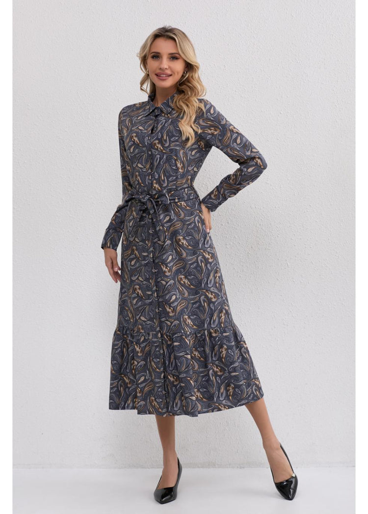 Paisley Charm Midi Dress XL view 5 (dress) - midi dress, charm midi dress - shop at us.meeeshop