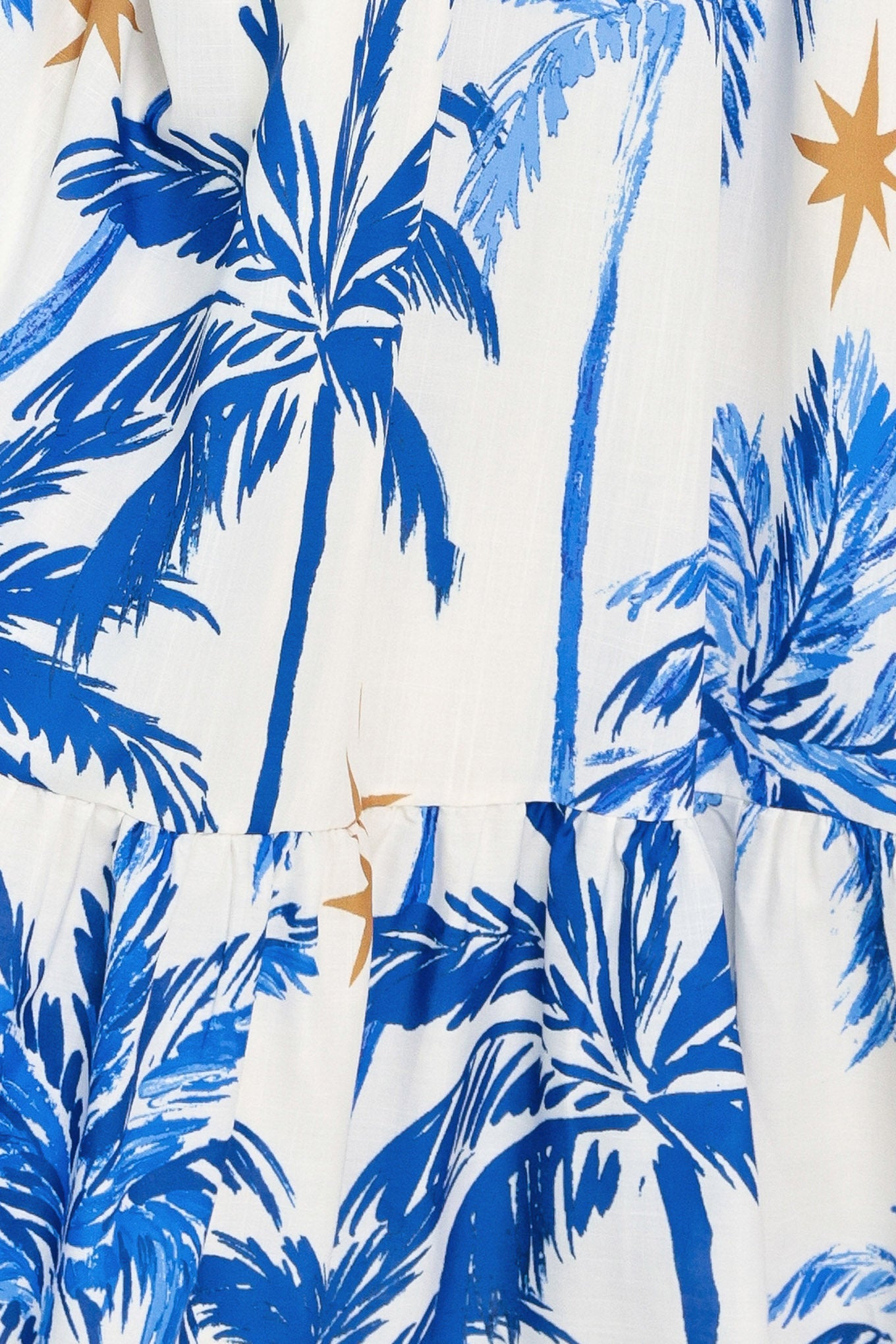 Palm Escape Woven Maxi Dress view 9