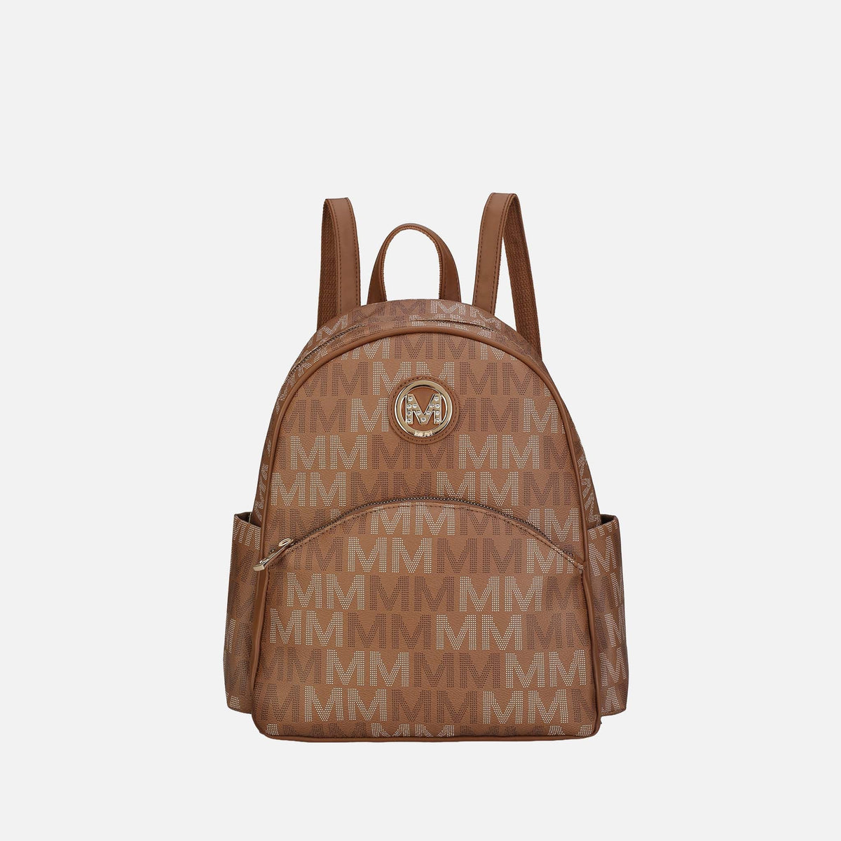 Palmer Signature Backpack Handbag in Burgundy view 4