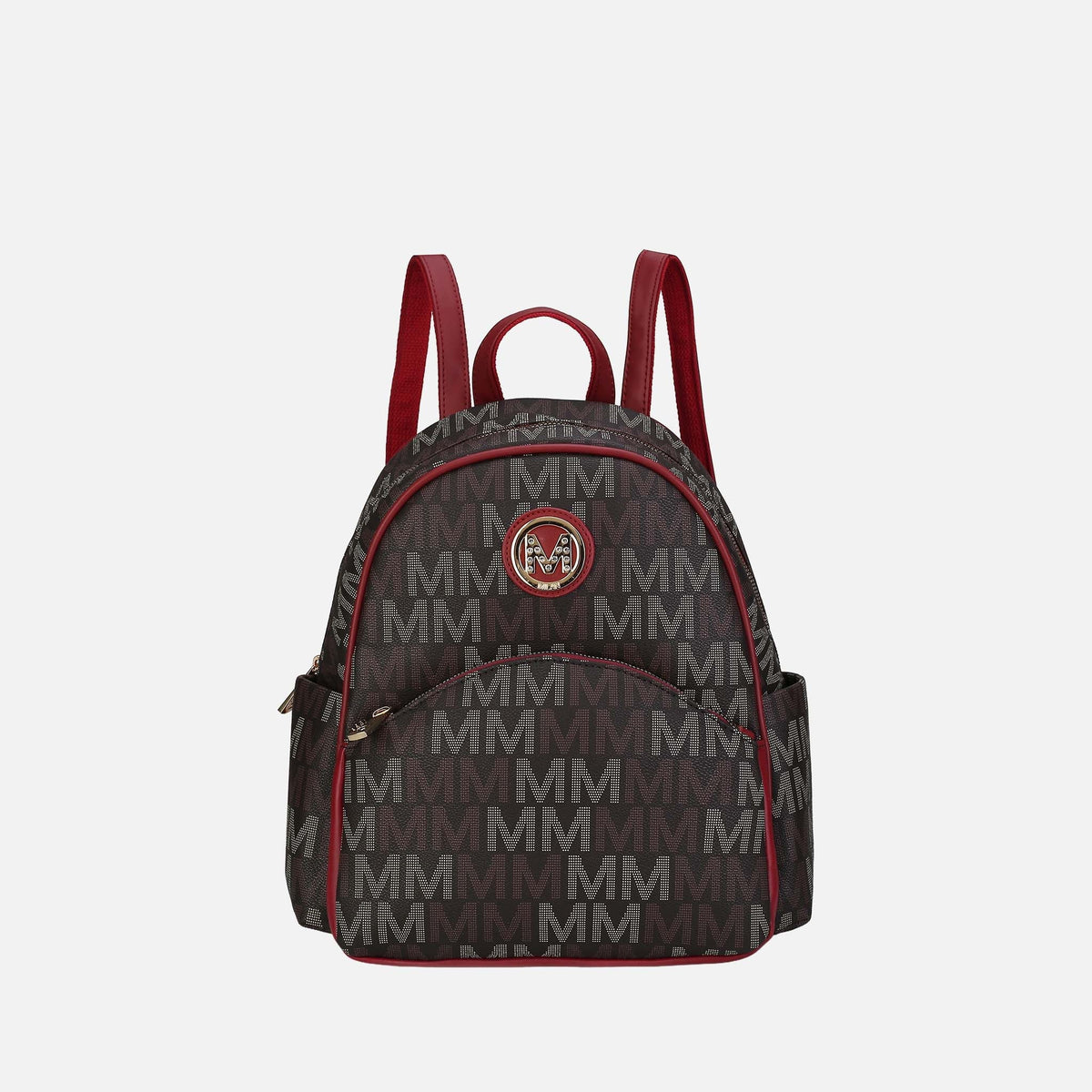 Palmer Signature Backpack Handbag in Red view 5