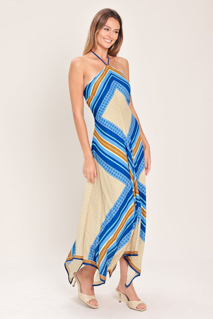 Paradise Code Woven Midi Dress in FUCHSIA view 6 - Paradise Dress Code