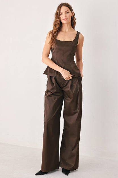 Parchment Relaxed-fit Woven Pants in CHAMPAGNE view 4 - Relaxed Fit (bottom)