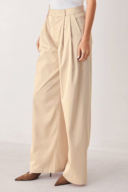 Parchment Relaxed-fit Woven Pants view 12 - Relaxed Fit (bottom)