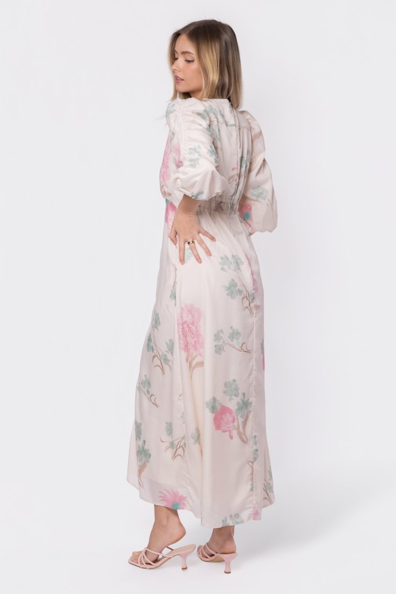 Patricia Dress (green Pink) XL view 5 (dress) - patricia heaton green dress, patricia velasquez green d - shop at us.meeeshop