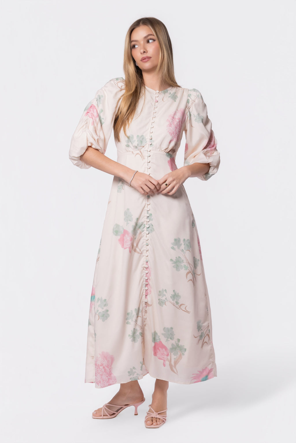 Patricia Dress (green Pink) XS (dress) - patricia heaton green dress, patricia velasquez green dress, w - shop at us.meeeshop