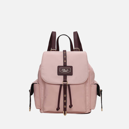 Paula Backpack Handbag in Charcoal Grey view 6 - Paula Frank Backpack